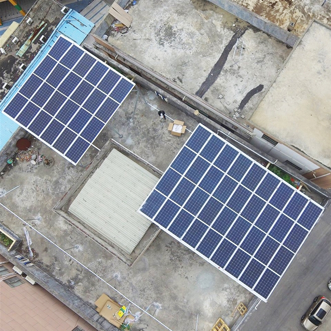 橫瀝16.8KW居民光伏發(fā)電項目