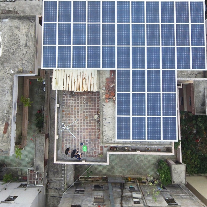 中堂12.6KW居民光伏發(fā)電項目